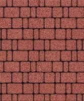 Тротуарная плитка Классико, 60 мм, красный