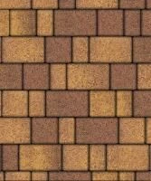Тротуарная плитка Старый город, 80 мм, Осень