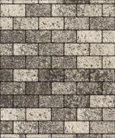 Тротуарная плитка Прямоугольник 200х100х60 мм, Антрацит