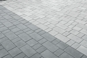  Тротуарная плитка Б.1.Фсм.6 гладкая белая