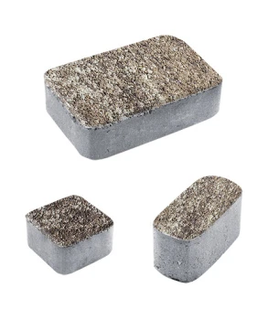 Тротуарная плитка Классико, цвет - гранит н/м листопад хаски