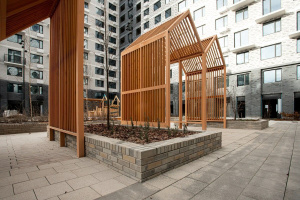 Облицовочный порядовочный вибропрессованный кирпич, Базальт