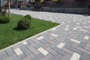 Купите тротуарную плитку Б.2.П.8 гладкая белая Купите тротуарную плитку Б.2.П.8 гладкая белая