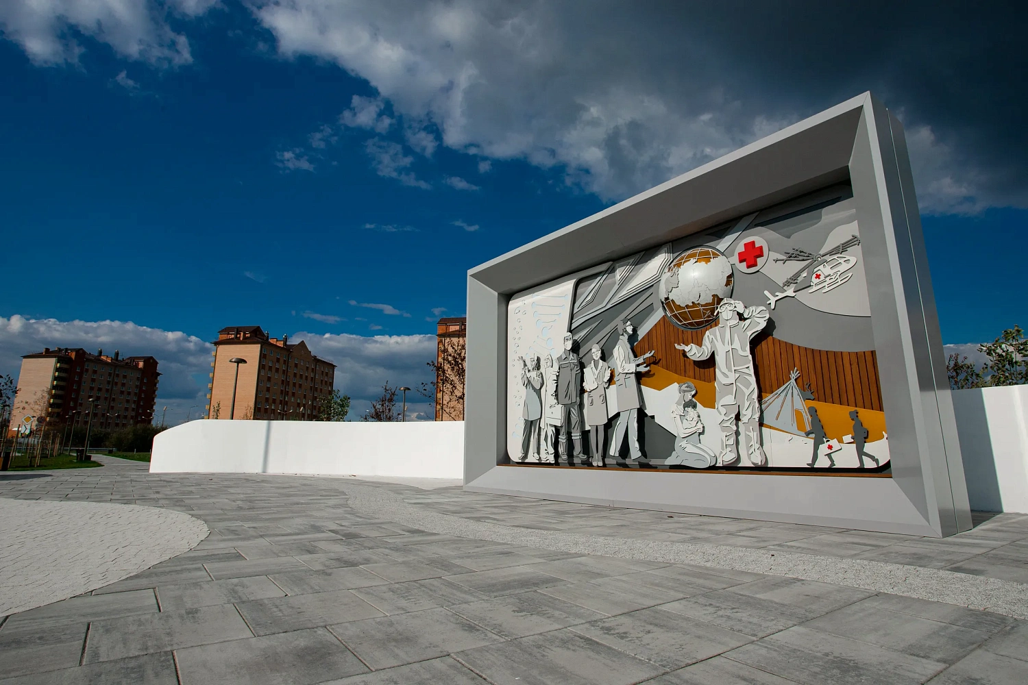 Сквер Медицинских работников в Тюмени