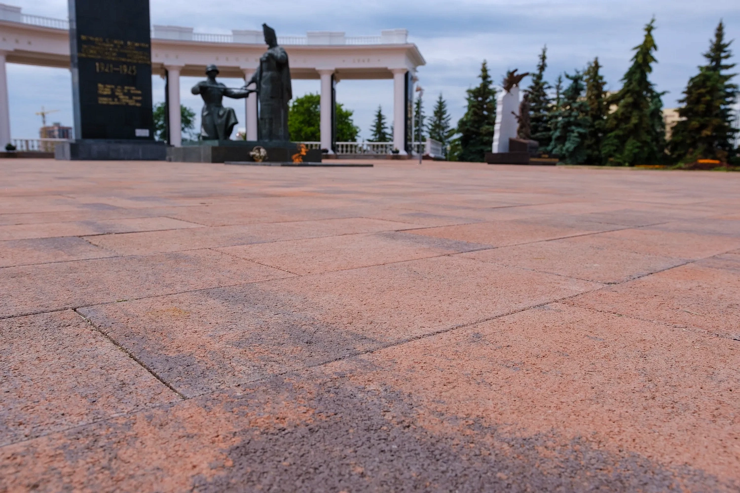 Площадь Победы в Саранске (Республика Мордовия)