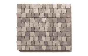 Купите тротуарную плитку Антик Б.3.А.6 гладкий листопад(бел, беж, коричн.)