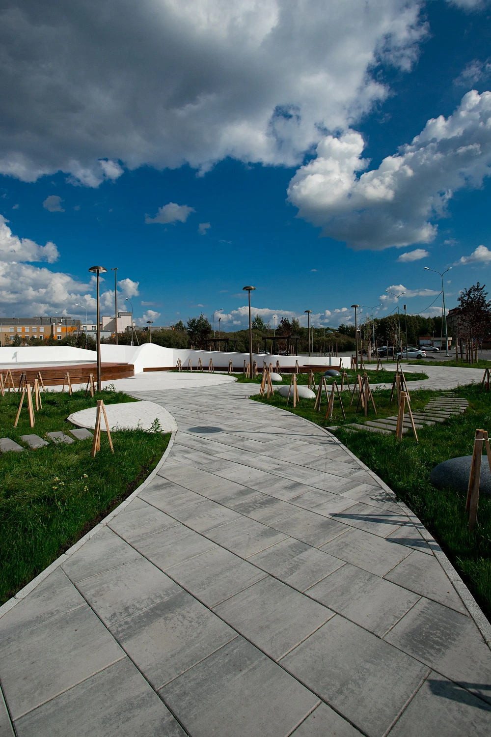 Сквер Медицинских работников в Тюмени