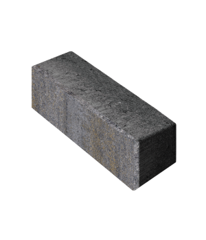 Облицовочный порядовочный вибропрессованный кирпич, Базальт